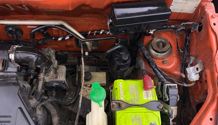 2017 Maruti Alto K10 VXI (O) AMT, Petrol, Automatic, 39,320 km, Engine View - Left