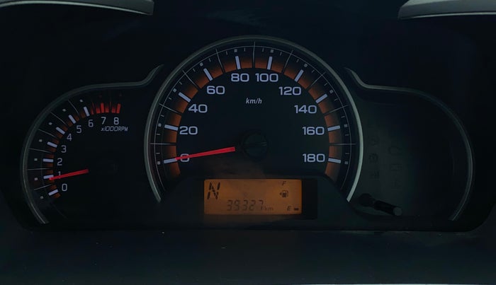 2017 Maruti Alto K10 VXI (O) AMT, Petrol, Automatic, 39,320 km, Odometer Image