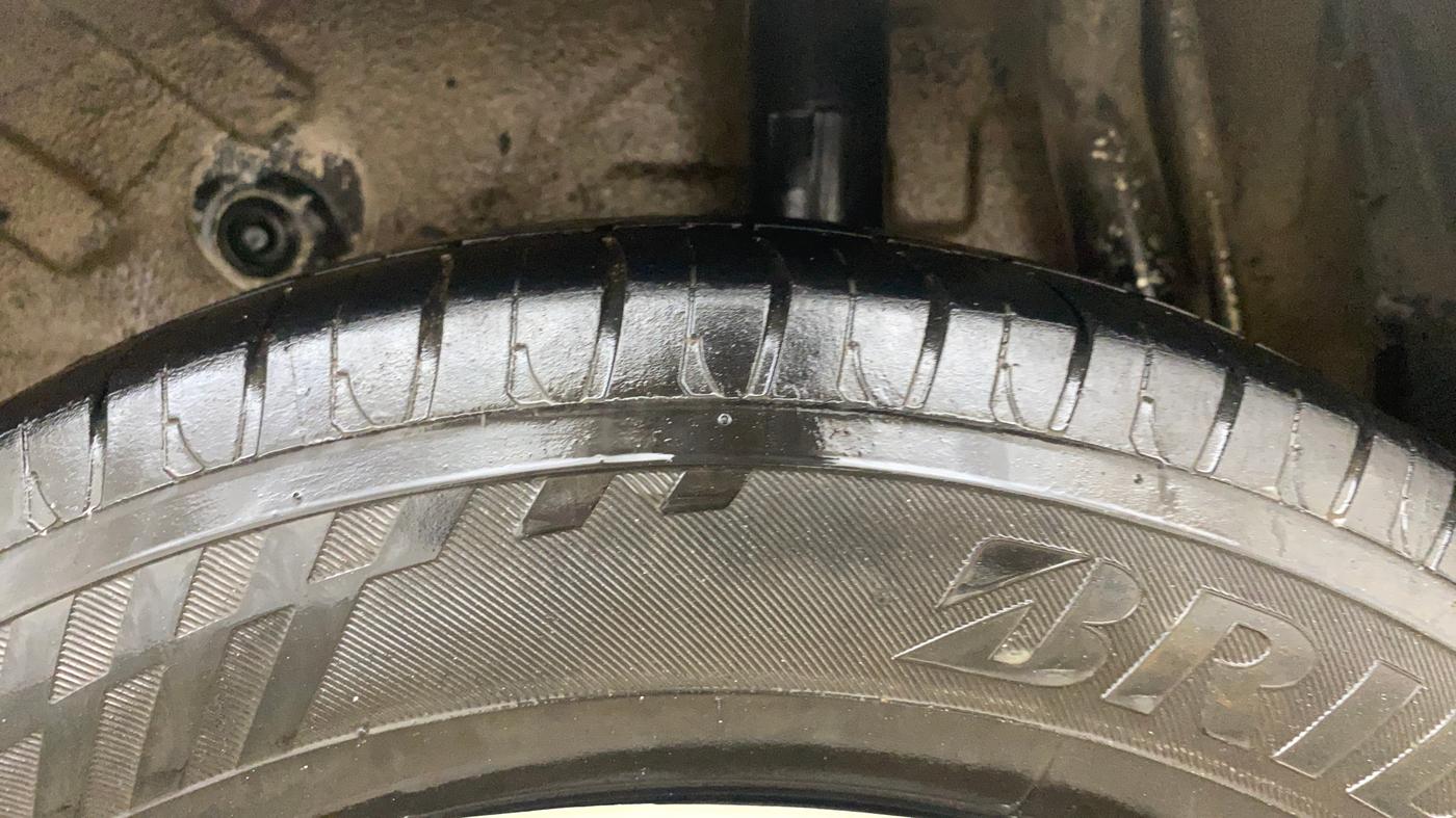 2018 Maruti Celerio VXI, CNG, Manual, 1,45,741 km, Left Rear Tyre Tread