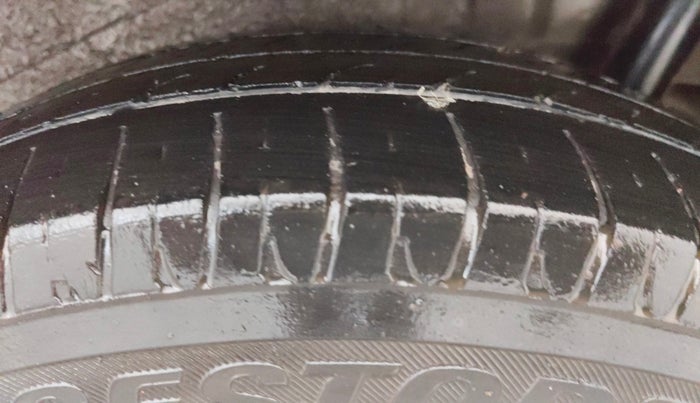 2017 Maruti Wagon R 1.0 VXI AMT, Petrol, Automatic, 89,064 km, Left Rear Tyre Tread