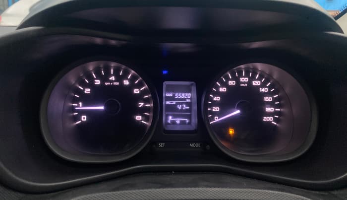 2019 Tata NEXON XM PETROL, Petrol, Manual, 55,820 km, Odometer Image