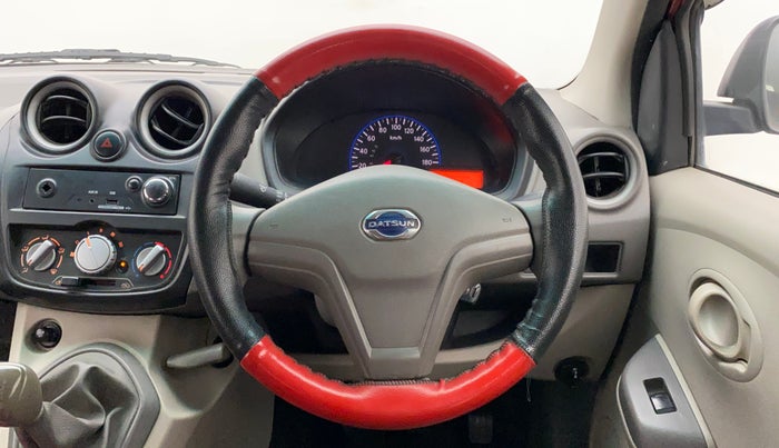 2015 Datsun Go Plus T, Petrol, Manual, 36,339 km, Steering Wheel Close Up