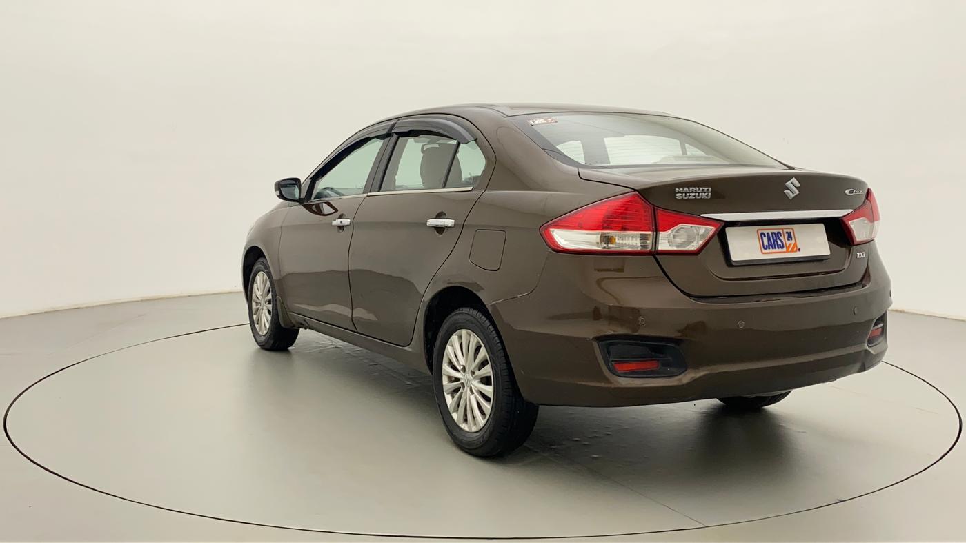 2014 Maruti Ciaz ZXI, Petrol, Manual, 70,714 km, Left Back Diagonal