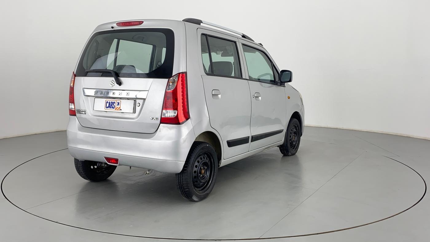 2010 Maruti Wagon R 1.0 VXI, Petrol, Manual, 15,588 km, Right Back Diagonal