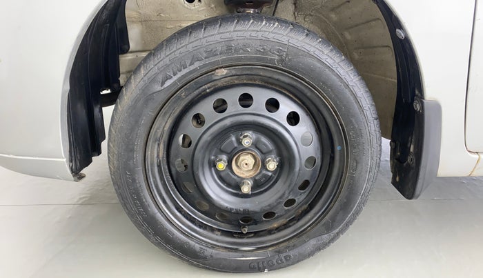 2010 Maruti Wagon R 1.0 VXI, Petrol, Manual, 15,588 km, Left Front Wheel