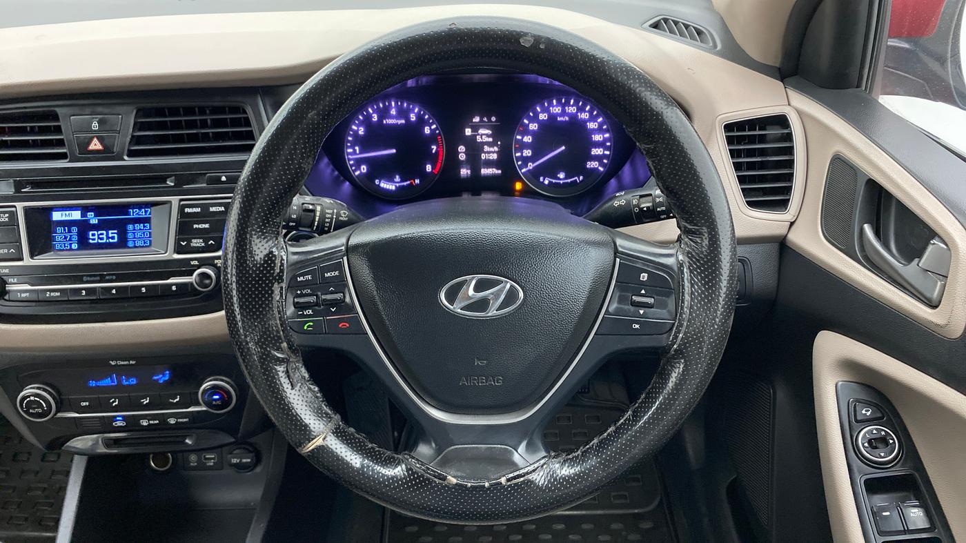2014 Hyundai Elite i20 ASTA 1.2, Petrol, Manual, 63,540 km, Steering Wheel Close Up