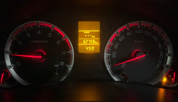 2014 Maruti Swift Dzire VXI, CNG, Manual, 62,749 km, Odometer Image