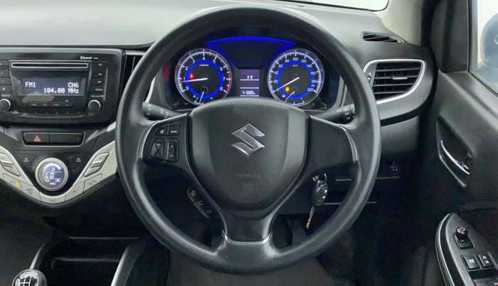 2017 Maruti Baleno DELTA PETROL 1.2, Petrol, Manual, 41,080 km, Steering Wheel Close Up