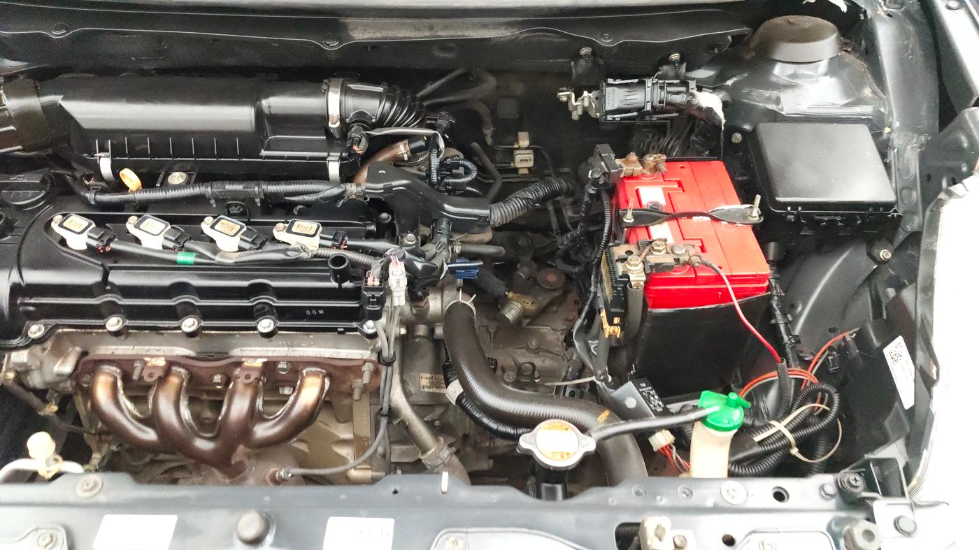 2016 Maruti Baleno DELTA PETROL 1.2, Petrol, Manual, 83,624 km, Engine View - Left