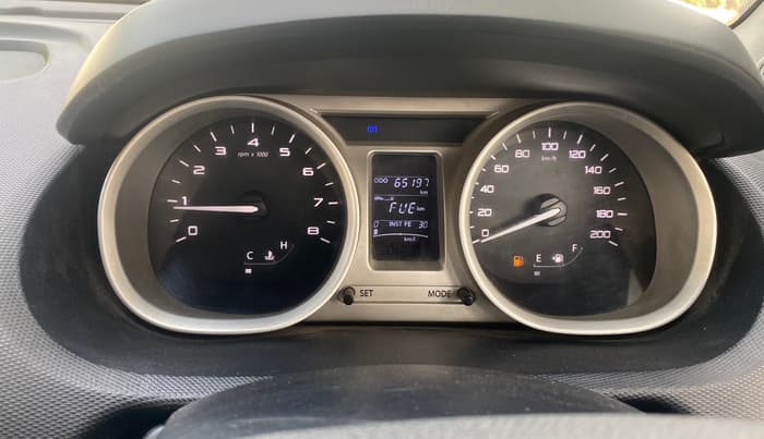 2017 Tata TIGOR XZ PETROL, Petrol, Manual, 65,195 km, Odometer Image