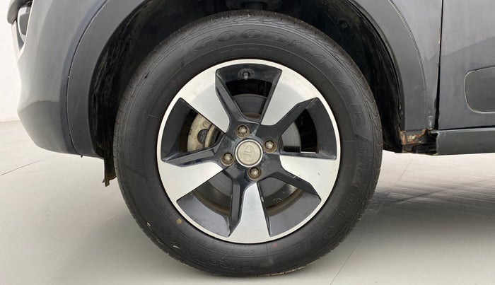 2019 Tata NEXON XZA + 1.2 PETROL A/T, Petrol, Automatic, 28,195 km, Left Front Wheel