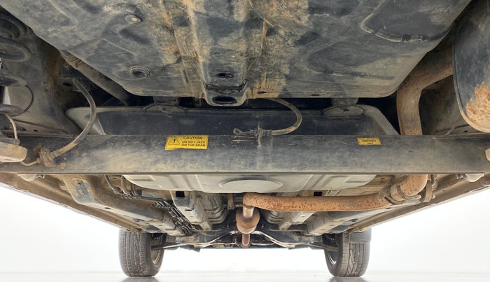 2019 Tata NEXON XZA + 1.2 PETROL A/T, Petrol, Automatic, 28,195 km, Rear Underbody