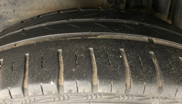 2018 Toyota YARIS G CVT, Petrol, Automatic, 33,686 km, Left Rear Tyre Tread