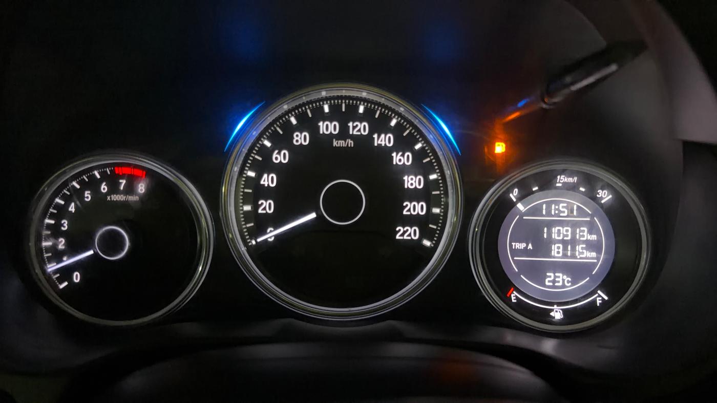 2017 Honda City 1.5L I-VTEC VX, Petrol, Manual, 1,10,963 km, Odometer Image