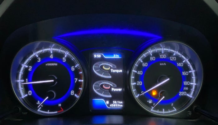 2018 Maruti Baleno ZETA PETROL 1.2, Petrol, Manual, 45,853 km, Odometer Image