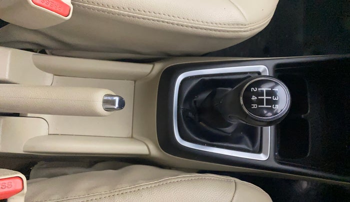 2017 Maruti Dzire ZXI PLUS, Petrol, Manual, 62,739 km, Gear Lever