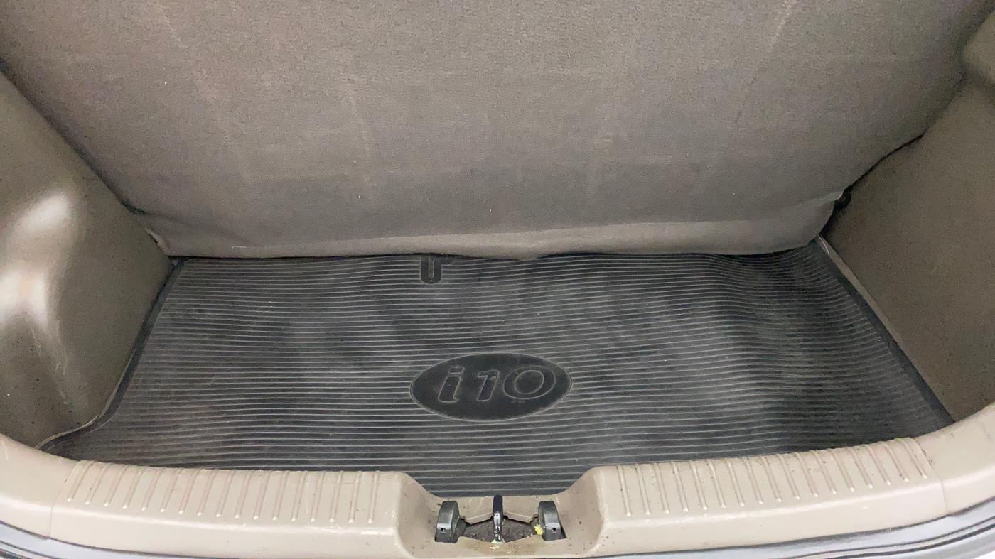 2011 Hyundai i10 ASTA 1.2, Petrol, Manual, 57,635 km, Boot Inside