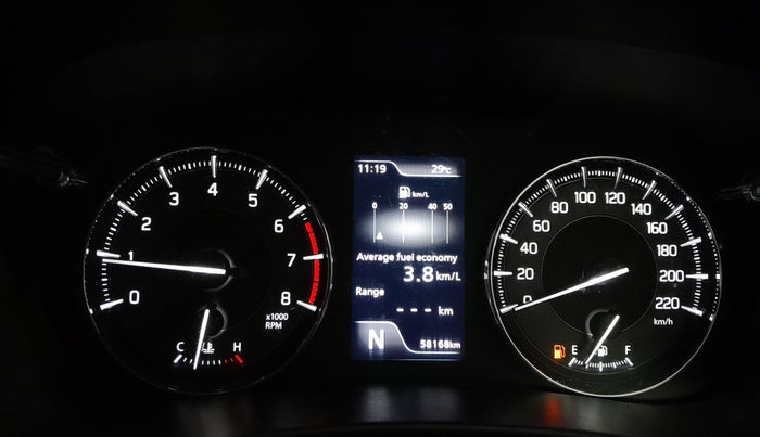 2022 Maruti Baleno ALPHA 1.2 AGS, Petrol, Automatic, 58,157 km, Odometer Image