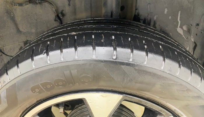 2021 Tata PUNCH CREATIVE  1.2 RTN DUAL TONE, CNG, Manual, 57,267 km, Left Rear Tyre Tread