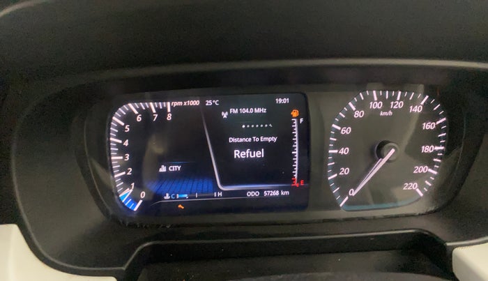 2021 Tata PUNCH CREATIVE  1.2 RTN DUAL TONE, CNG, Manual, 57,267 km, Odometer Image