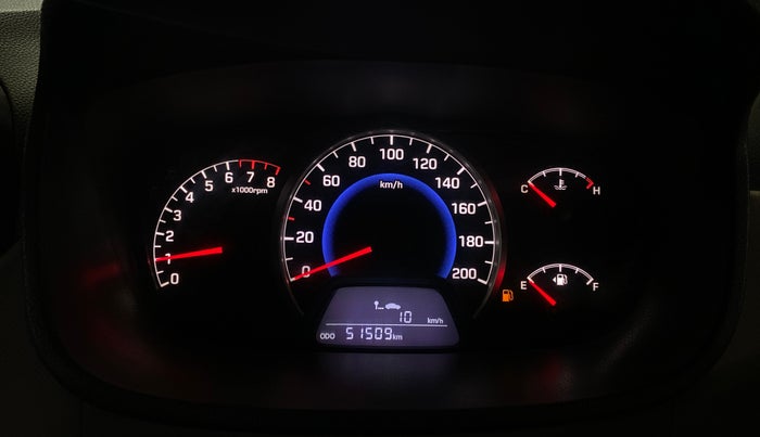 2014 Hyundai Grand i10 MAGNA 1.2 KAPPA VTVT, Petrol, Manual, 51,501 km, Odometer Image