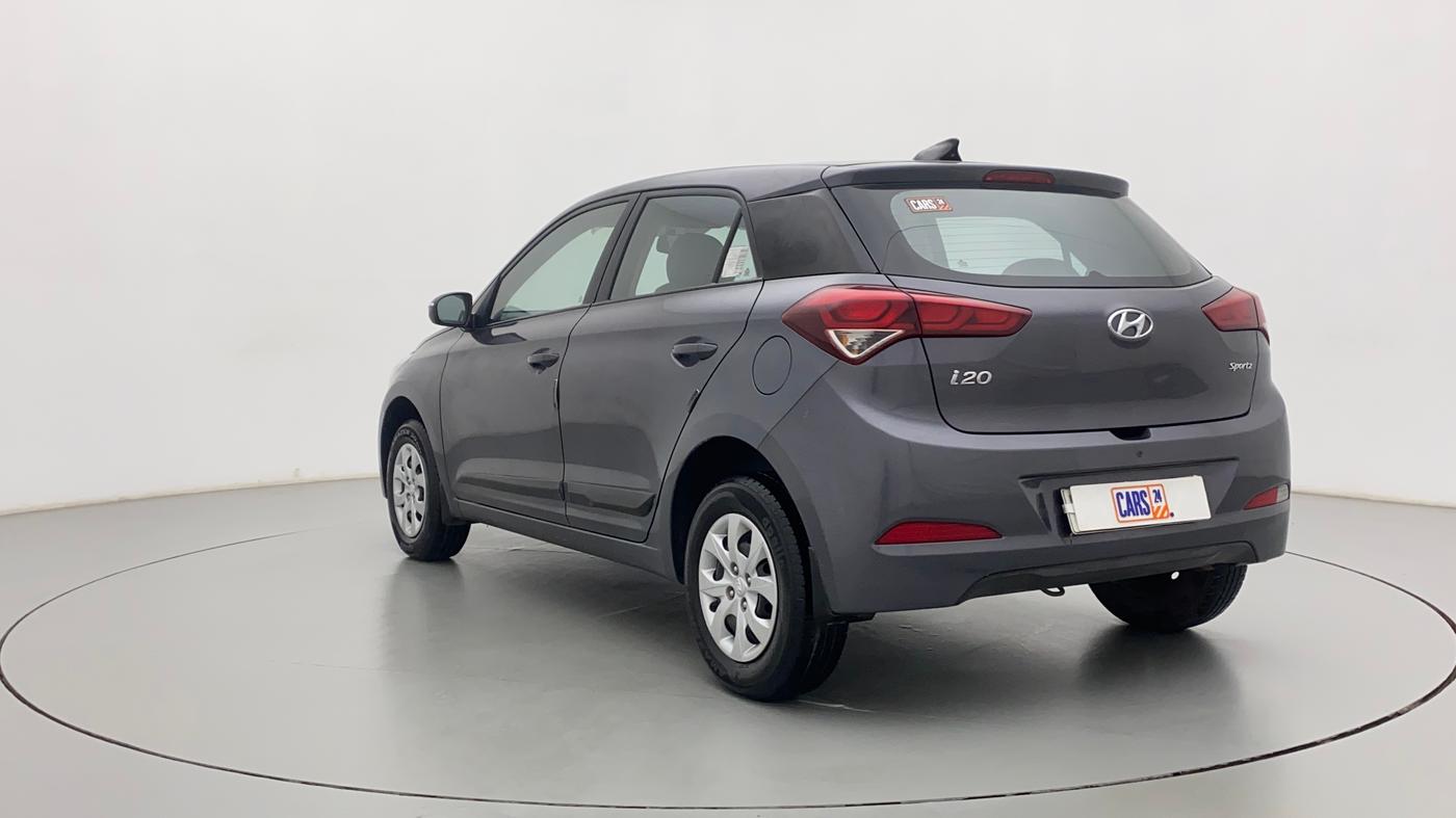2017 Hyundai Elite i20 SPORTZ 1.2, CNG, Manual, 32,895 km, Left Back Diagonal