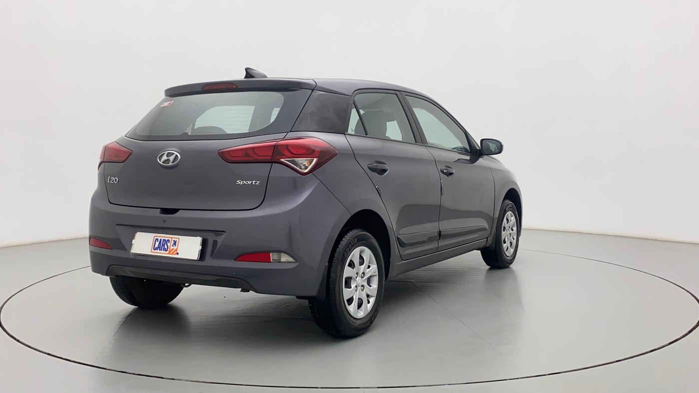 2017 Hyundai Elite i20 SPORTZ 1.2, CNG, Manual, 32,895 km, Right Back Diagonal