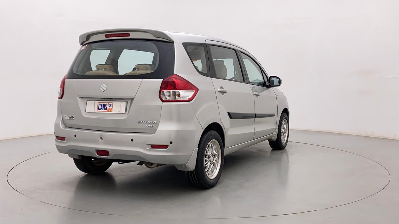 2012 Maruti Ertiga VDI, Diesel, Manual, 1,45,448 km, Right Back Diagonal