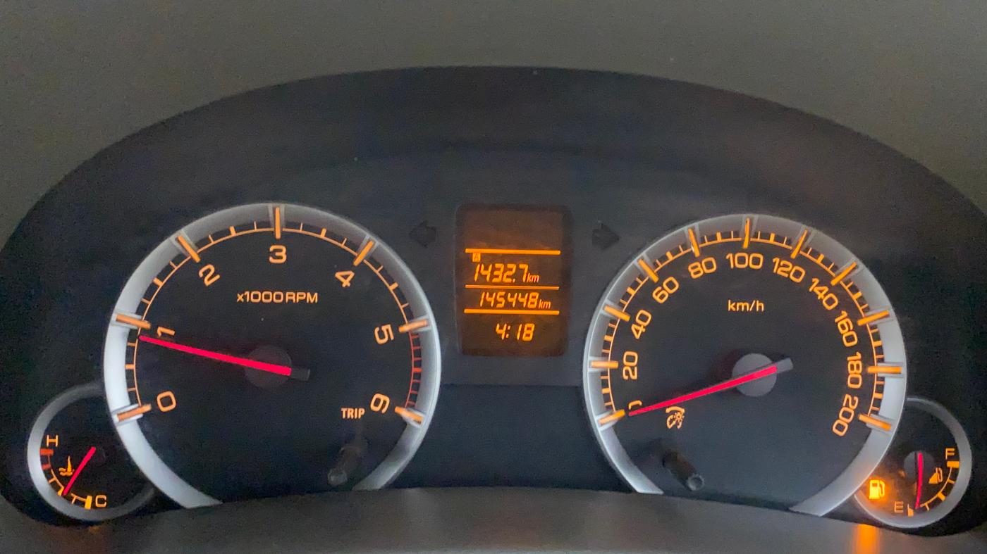 2012 Maruti Ertiga VDI, Diesel, Manual, 1,45,448 km, Odometer Image