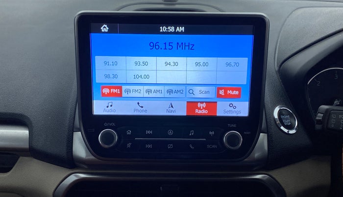 2020 Ford Ecosport 1.5TITANIUM TDCI, Diesel, Manual, 73,659 km, Infotainment System