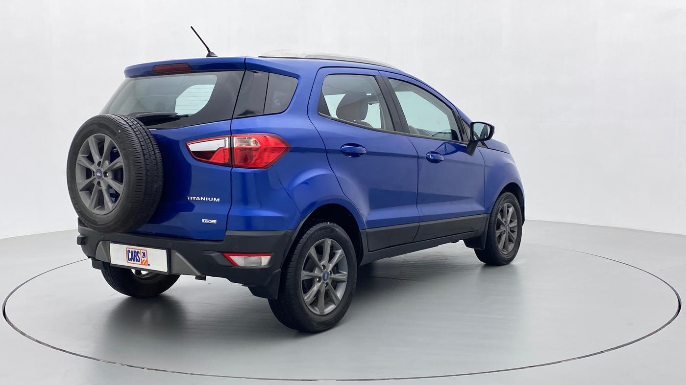 2020 Ford Ecosport 1.5TITANIUM TDCI, Diesel, Manual, 73,659 km, Right Back Diagonal