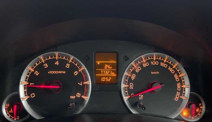 2017 Maruti Swift VXI, Petrol, Manual, 77,490 km, Odometer Image