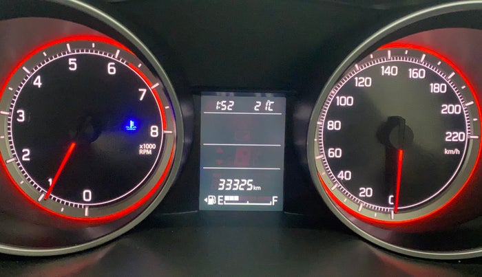 2020 Maruti Swift ZXI PLUS, Petrol, Manual, 33,325 km, Odometer Image