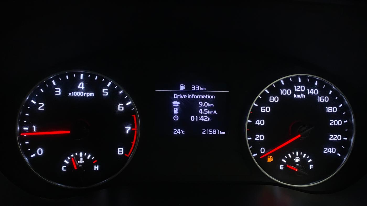 2021 KIA SELTOS HTE 1.5 PETROL, Petrol, Manual, 21,576 km, Odometer Image