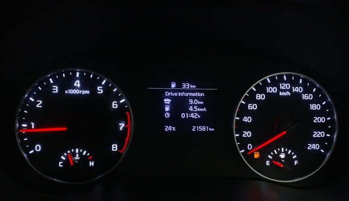 2021 KIA SELTOS HTE 1.5 PETROL, Petrol, Manual, 21,576 km, Odometer Image
