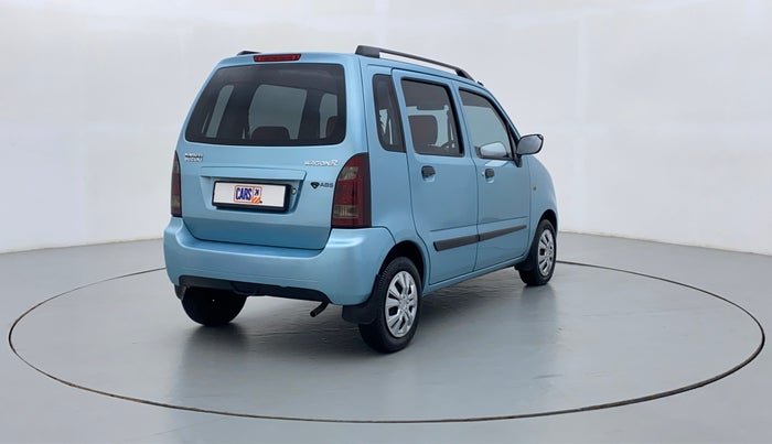 2009 Maruti Wagon R LXI, Petrol, Manual, 69,146 km, Right Back Diagonal (45- Degree) View