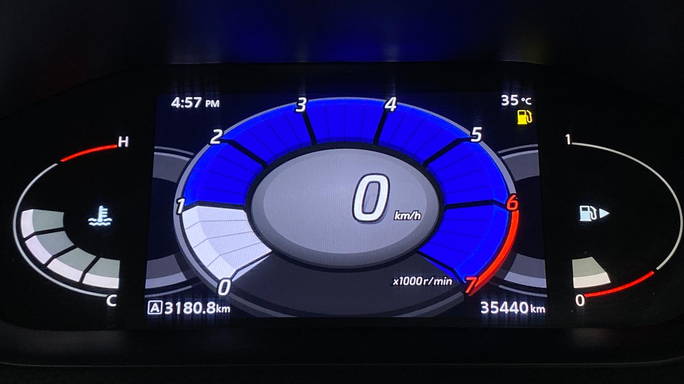 2024 Nissan MAGNITE XV PREMIUM, Petrol, Manual, 35,436 km, Odometer Image