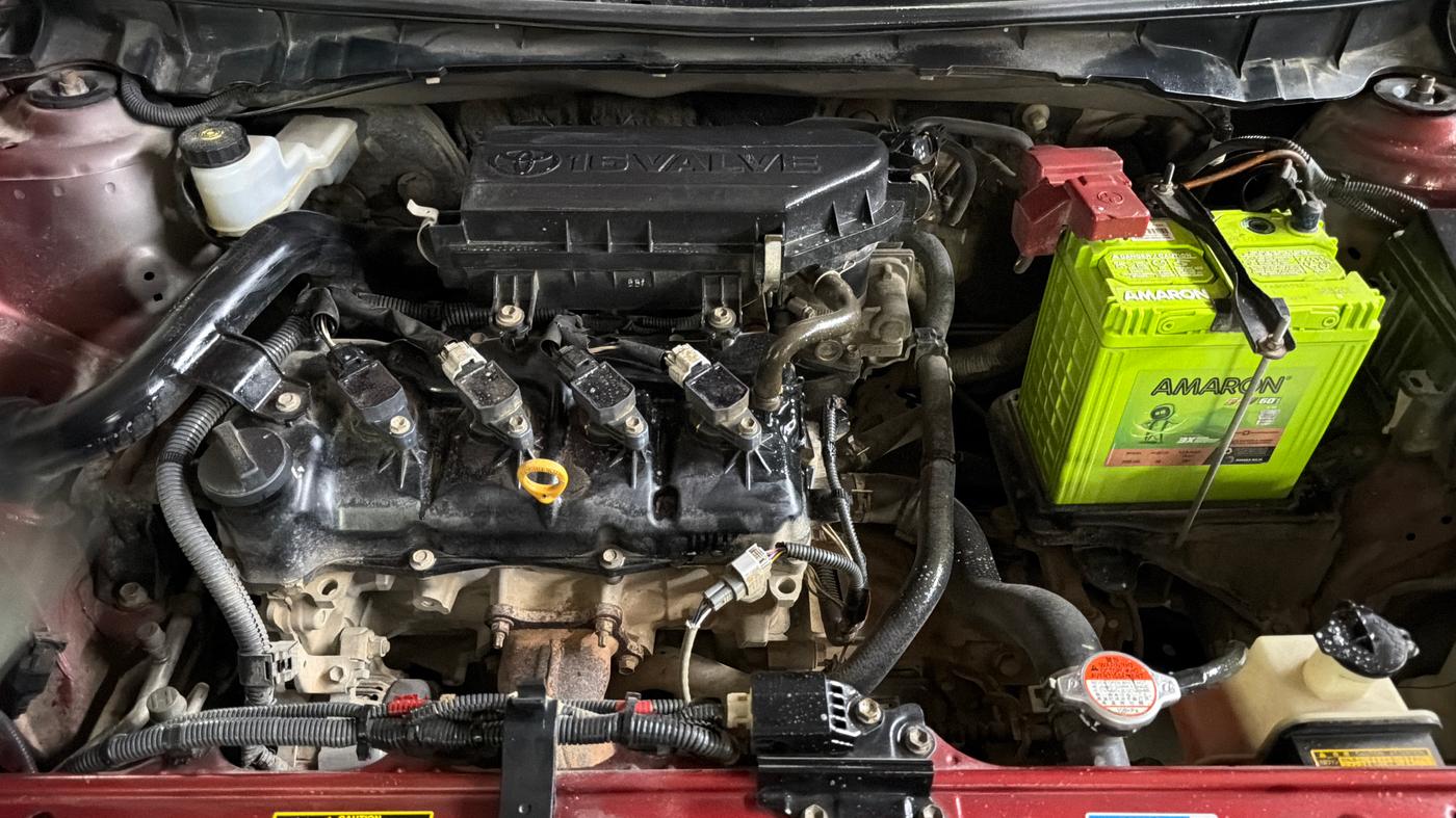 2018 Toyota Etios Liva V, Petrol, Manual, 77,543 km, Engine View