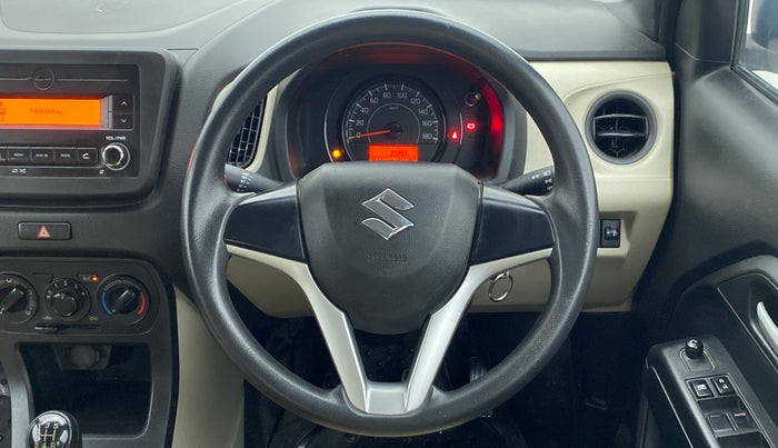 2020 Maruti New Wagon-R VXI 1.0, Petrol, Manual, 30,500 km, Steering Wheel Close Up