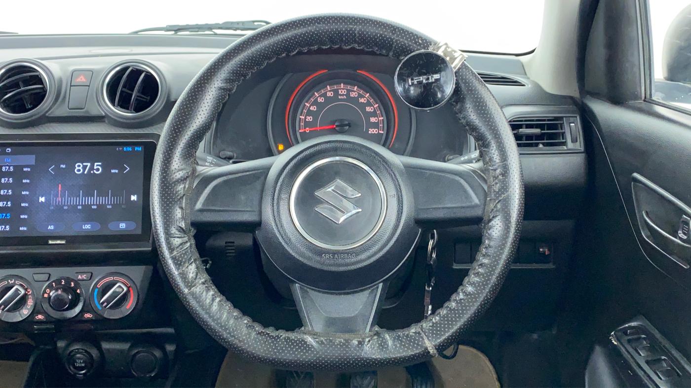 2019 Maruti Swift LXI, Petrol, Manual, 21,693 km, Steering Wheel Close Up