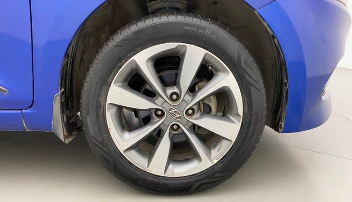 2015 Hyundai Elite i20 ASTA 1.2, Petrol, Manual, 60,882 km, Right Front Wheel