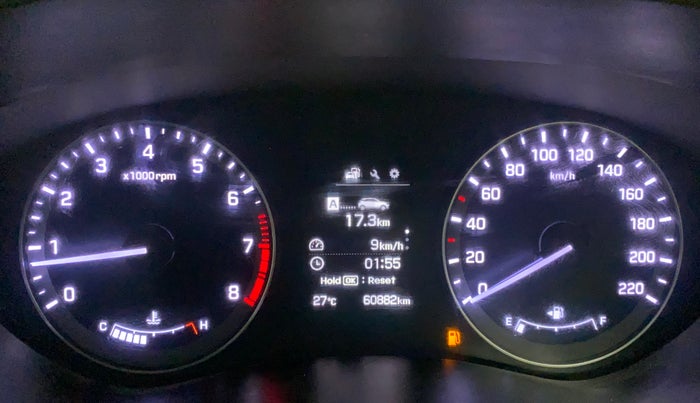 2015 Hyundai Elite i20 ASTA 1.2, Petrol, Manual, 60,882 km, Odometer Image