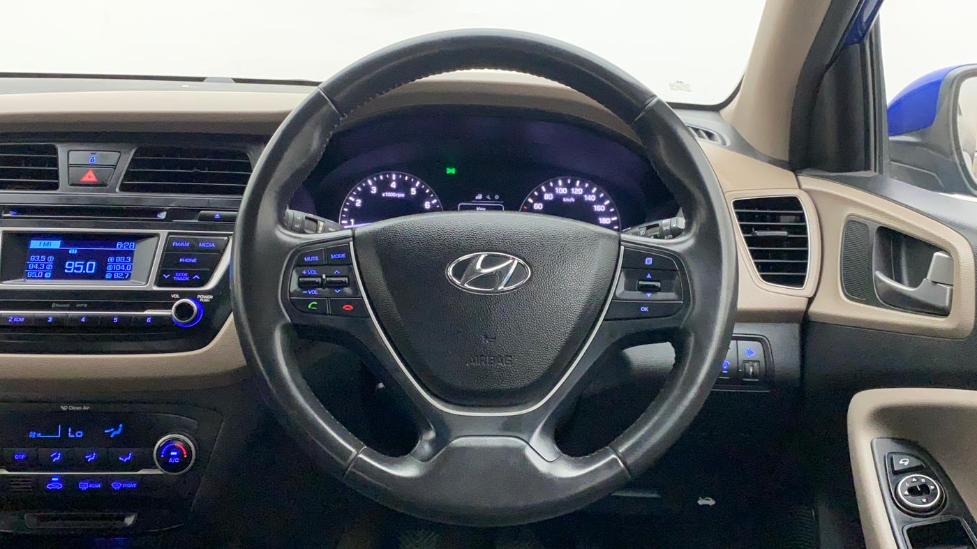 2015 Hyundai Elite i20 ASTA 1.2, Petrol, Manual, 60,882 km, Steering Wheel Close Up