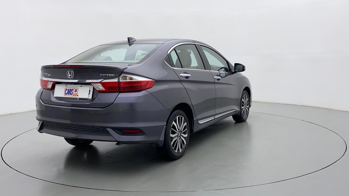 2018 Honda City ZX CVT, Petrol, Automatic, 34,462 km, Right Back Diagonal