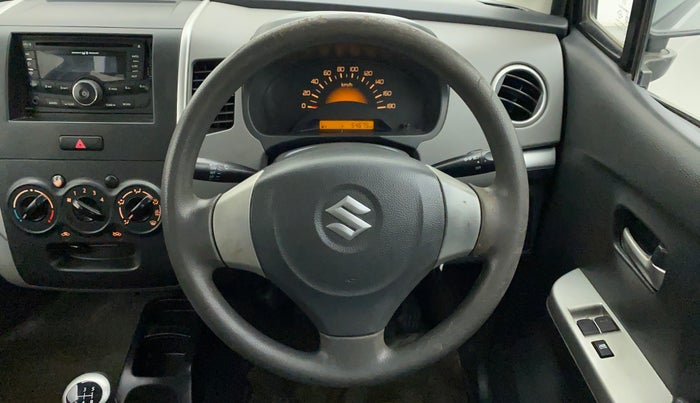 2012 Maruti Wagon R 1.0 LXI CNG, CNG, Manual, 54,795 km, Steering Wheel Close Up