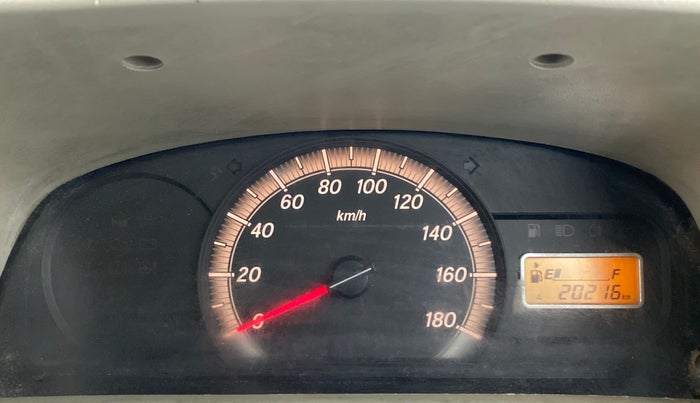 2011 Maruti Eeco 7 STR, Petrol, Manual, 20,255 km, Odometer Image