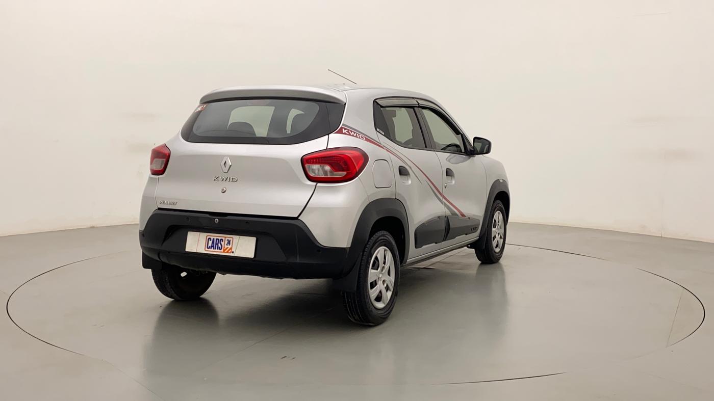 2015 Renault Kwid RXT 0.8, Petrol, Manual, 88,900 km, Right Back Diagonal