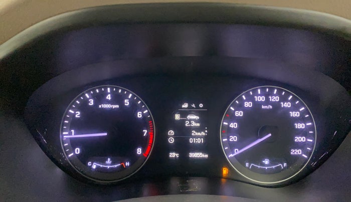 2016 Hyundai Elite i20 SPORTZ 1.2, Petrol, Manual, 39,855 km, Odometer Image