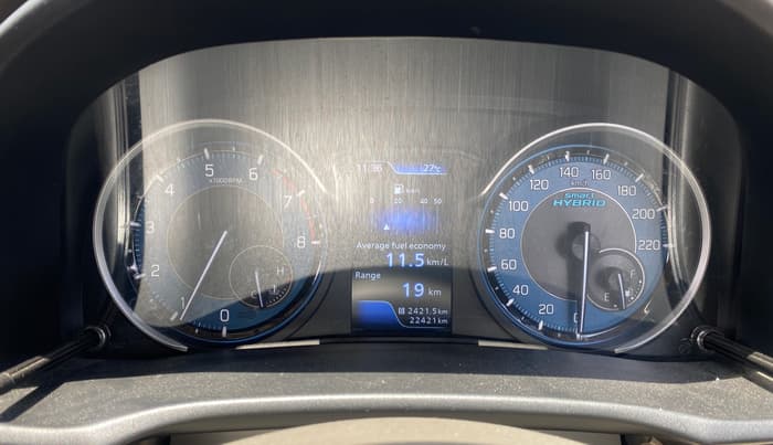 2021 Maruti Ertiga ZXI+ SHVS, Petrol, Manual, 22,413 km, Odometer Image