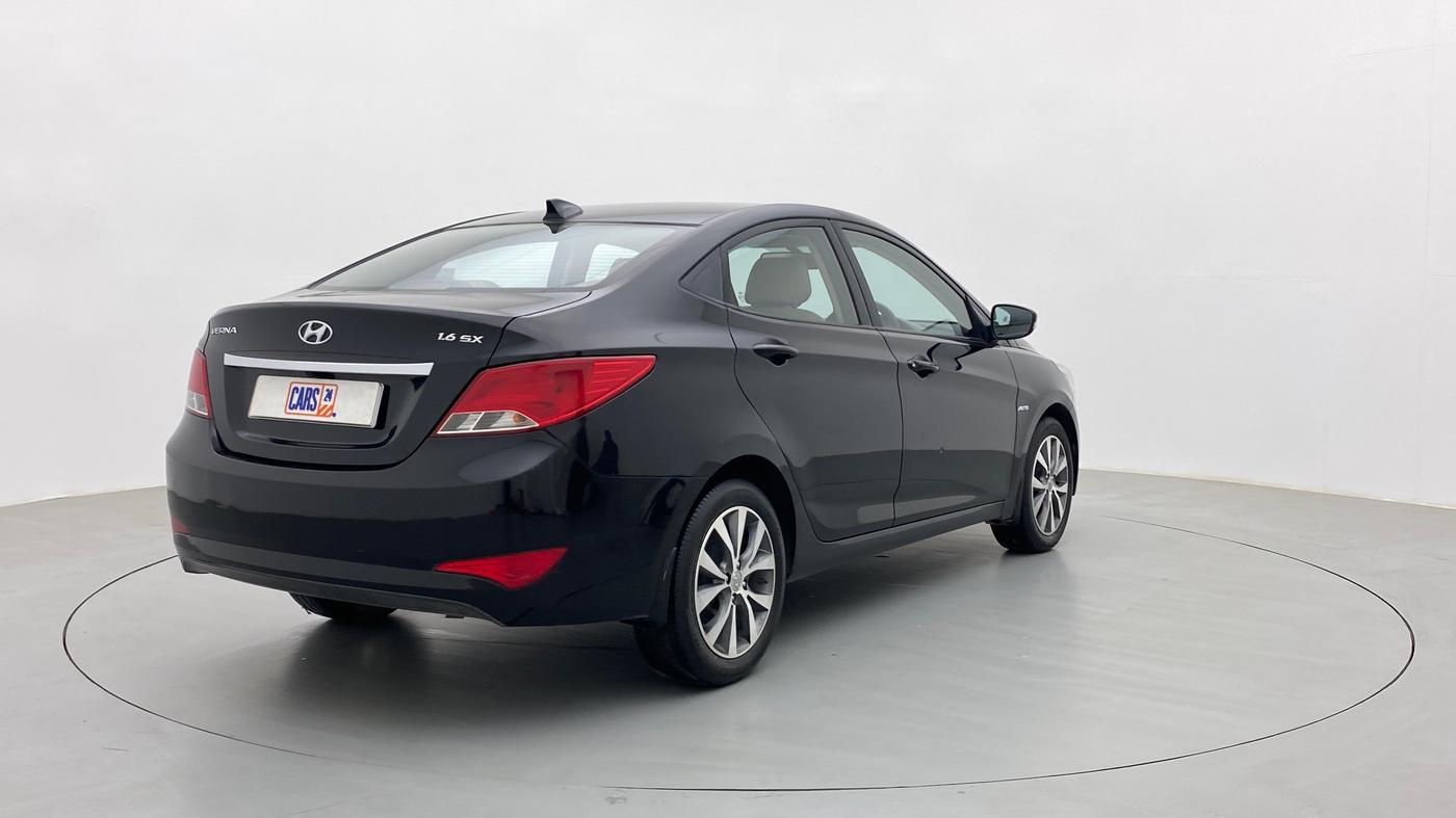 2017 Hyundai Verna 1.6 SX VTVT AT, Petrol, Automatic, 43,037 km, Right Back Diagonal